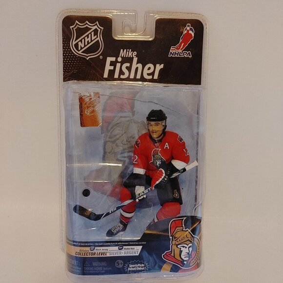 McFarlane NHL Series 26 Mike Fisher #12 Ottawa Senators Sportspicks Debut - Picture 1 of 5